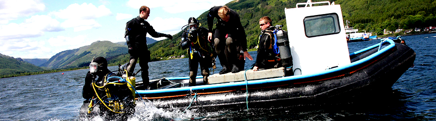 SCUBA Shetland Banner